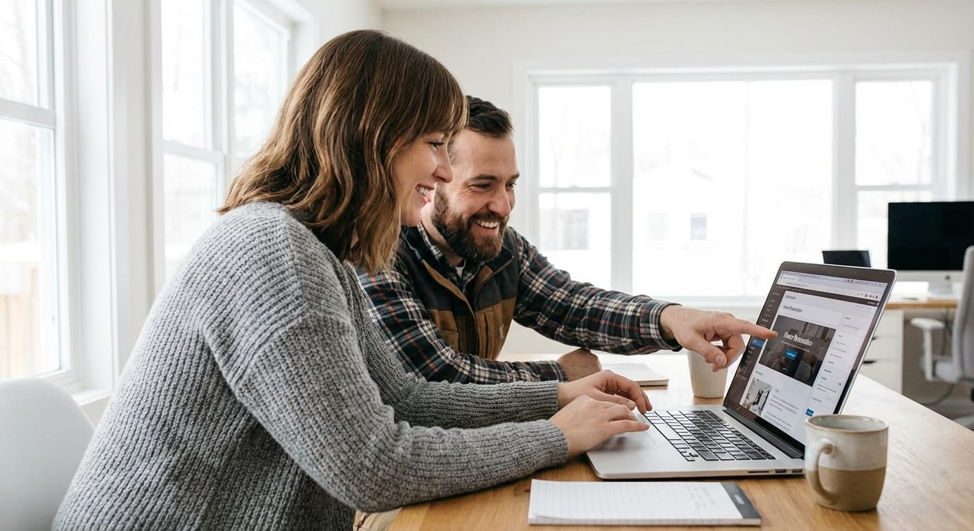Contractor Collaborating on WordPress Site